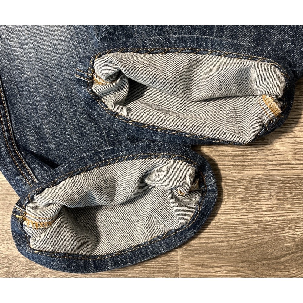 7 For All Mankind Women's "A" Pocket Boot Cut Low Rise Jeans Size 29 (31x30) - Picture 11 of 13